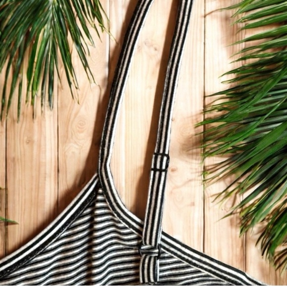 Y2K WEAVERS Mini Stripe Spaghetti Strap Dress - Medium - Picture 5 of 11